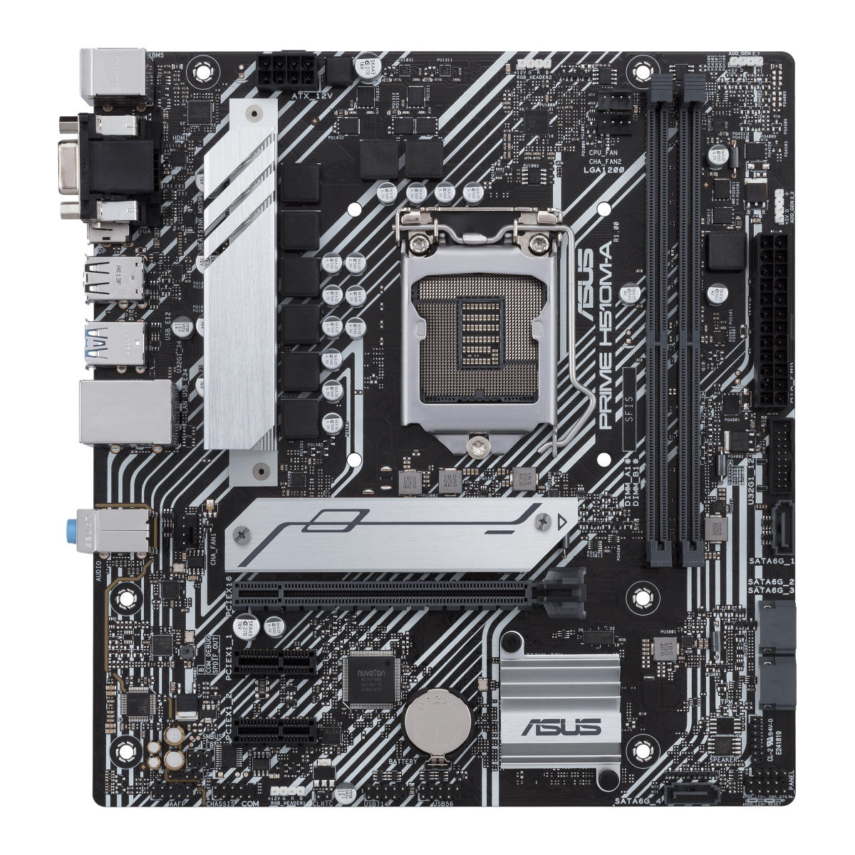 

Материнская плата ASUS PRIME H510M-A (Socket 1200)