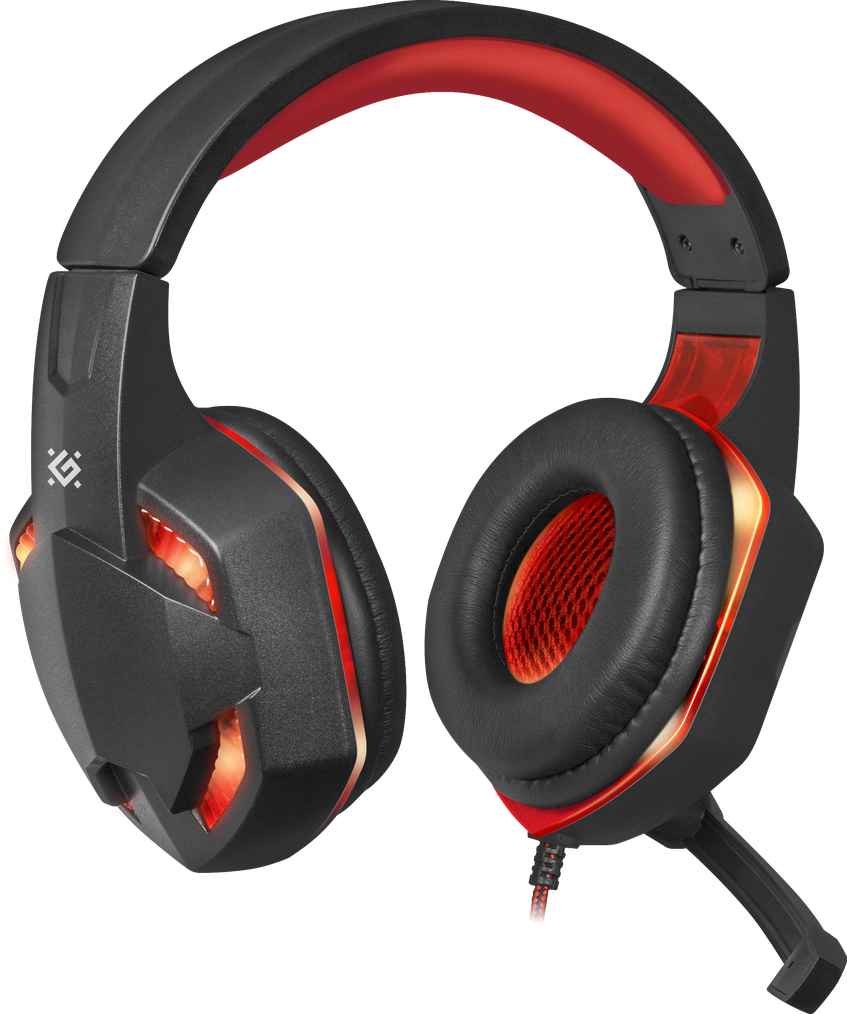 

Наушники Defender Warhead G-370 Black-Red (64037)