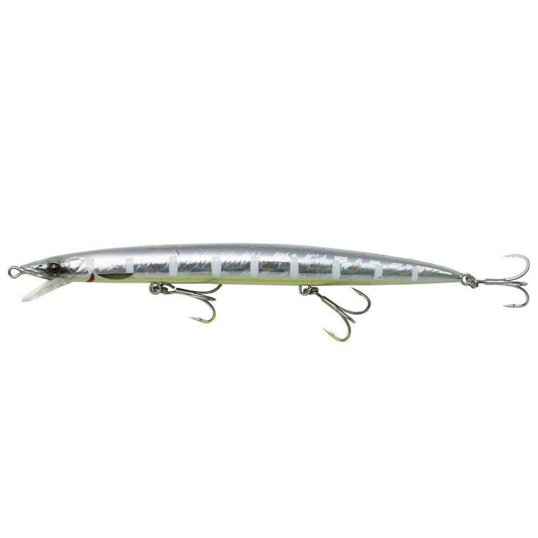 

Воблер Savage Gear Sandeel Jerk Minnow F 17.5cm 29g Sinking Zebra Glow