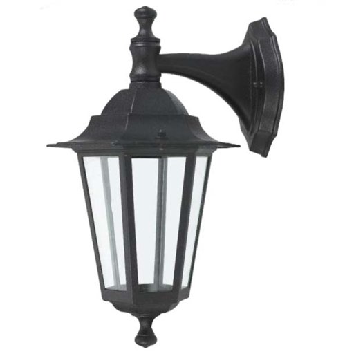 

Уличное освещение Бра уличное вниз Petersburg leroy 60W Е27 черное 10438400 (IR01083)