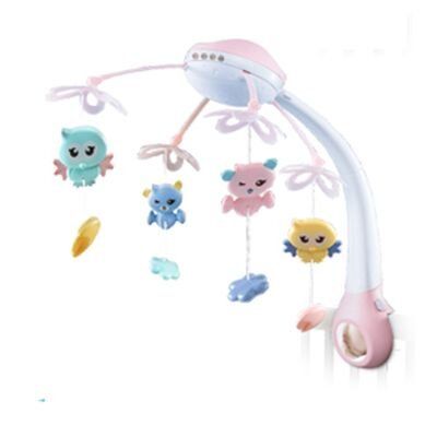 

Карусель музыкальная Limo Toy НВ 0009 мобиль, на кроватку, на пульте управления, на батарейках, в коробке