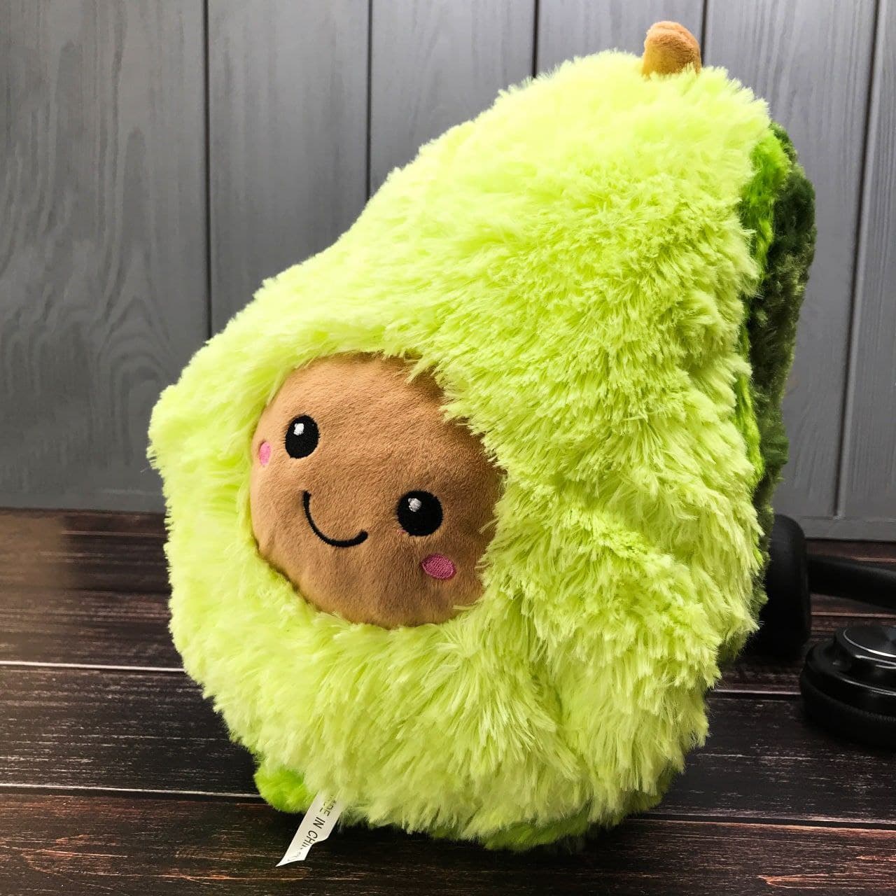 

Мягкая игрушка подушка антистресс Авокадо Squishable размер 37 см