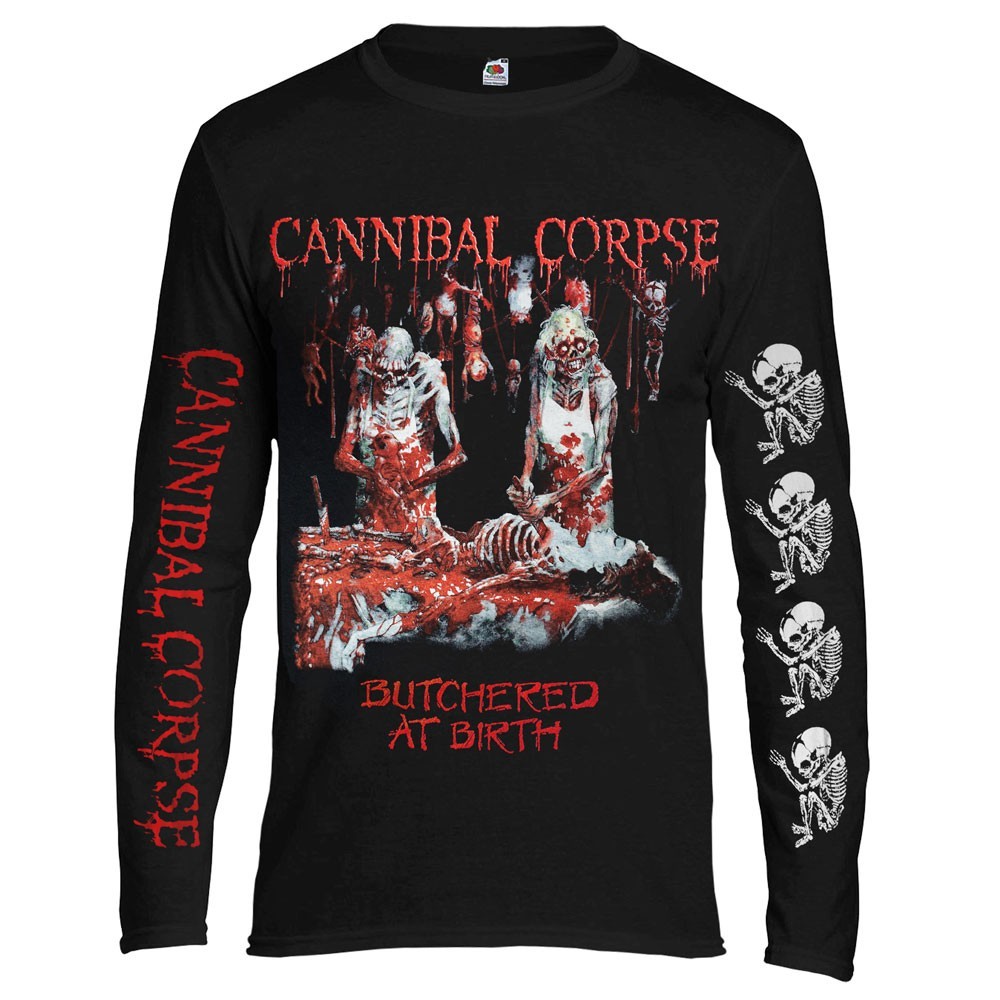 

Футболка с длинным рукавом Talisman CANNIBAL CORPSE Butchered At Birth Черный XL (LSF-350)