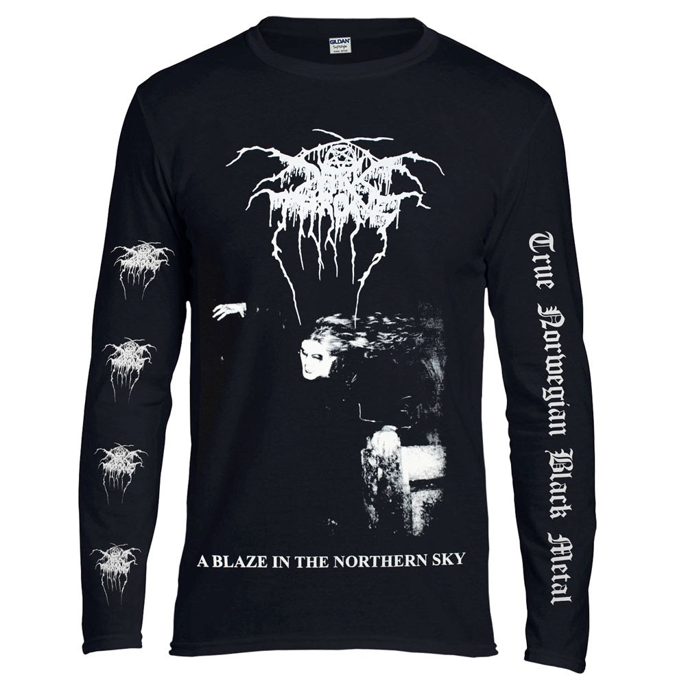 

Футболка с длинным рукавом Talisman DARKTHRONE A Blaze in the Northern Sky Черный M (LSF-351)