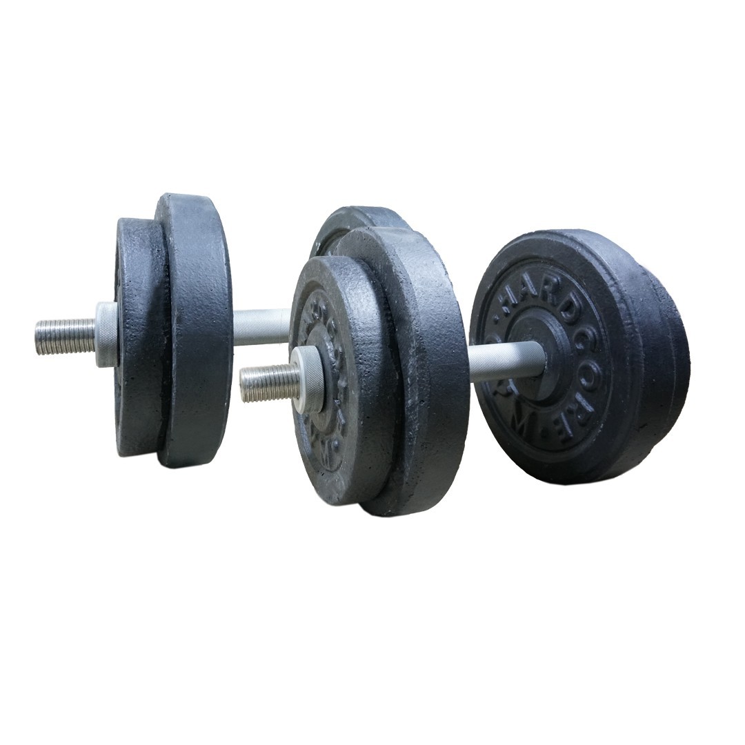 

Гантели наборные 10 кг х2 Гранилит Hardcore GYM (ГІ385)