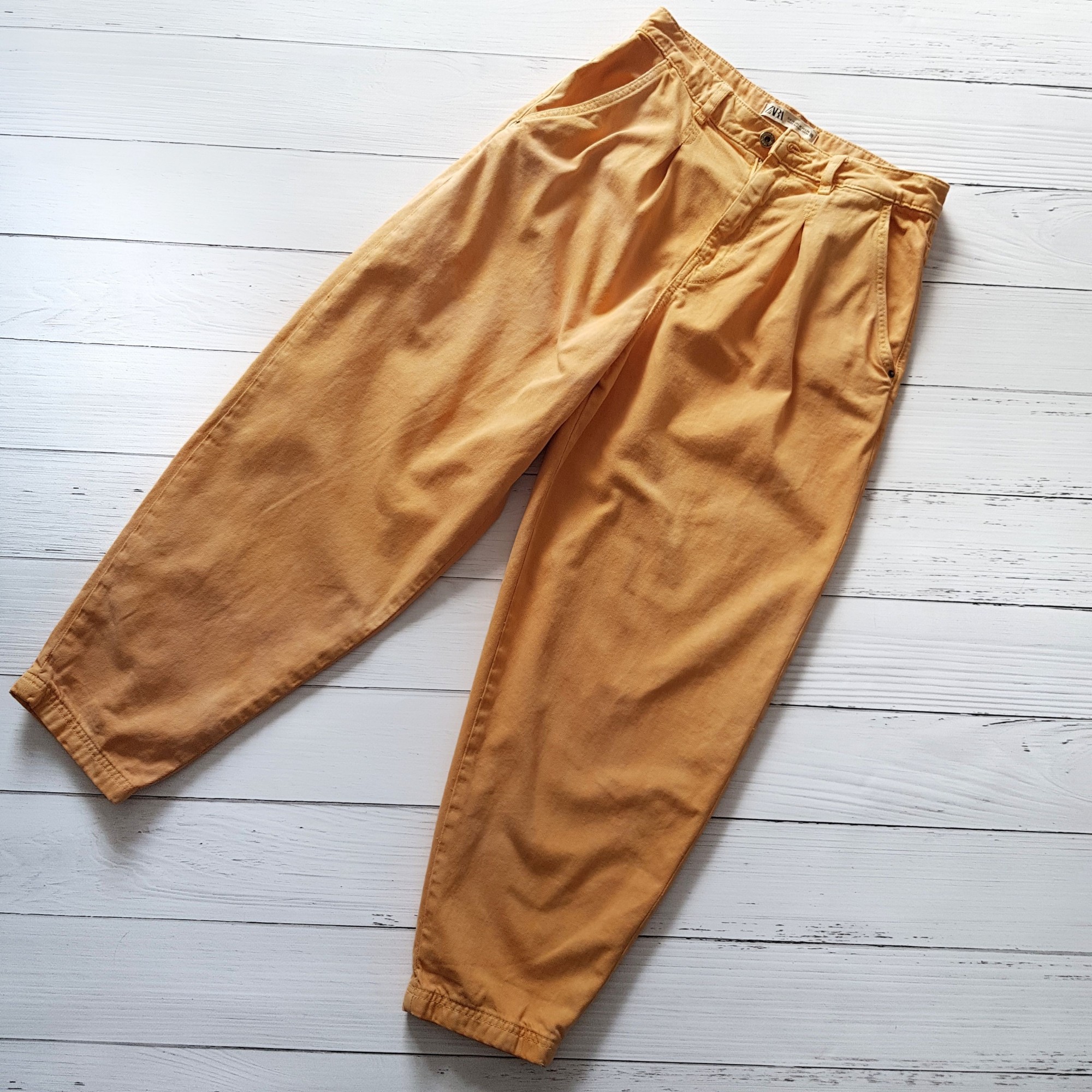 

Женские оранжевые меланж джинсы Zara 8228/026/505 38 8451