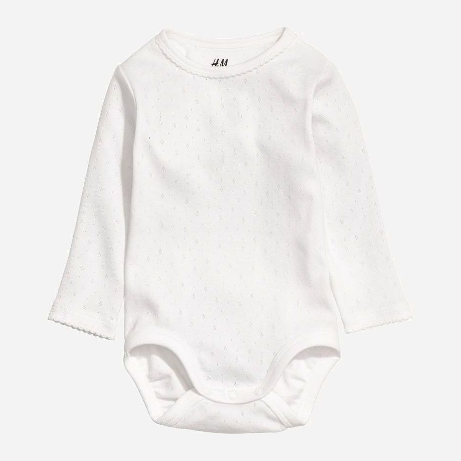 

Боди H&M 0533022 68 см Белое