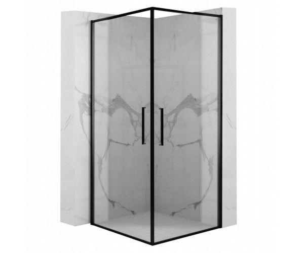 

Душова кабіна Rea ABRA 80x100 Чорний МАТ REA-K5503