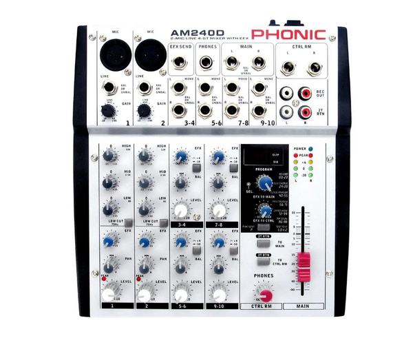 

Микшерный пульт Phonic AM 240