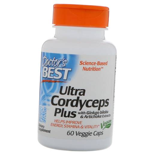 

Ultra Cordyceps Plus Doctor's Best 60вегкапс (71327009)