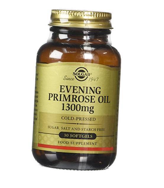 

Масло Примулы Вечерней, Evening Primrose Oil 1300, Solgar 30гелкапс (71313014)