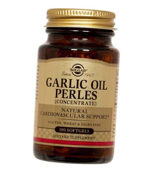 

Garlic Oil Perles Solgar 100гелкапс (71313009)