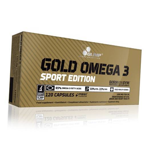 

Gold Omega-3 Sport Olimp Nutrition 120гелкапс (67283007)