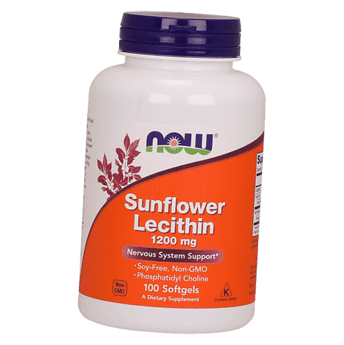 

Sunflower Lecithin Now Foods 100гелкапс (72128005)