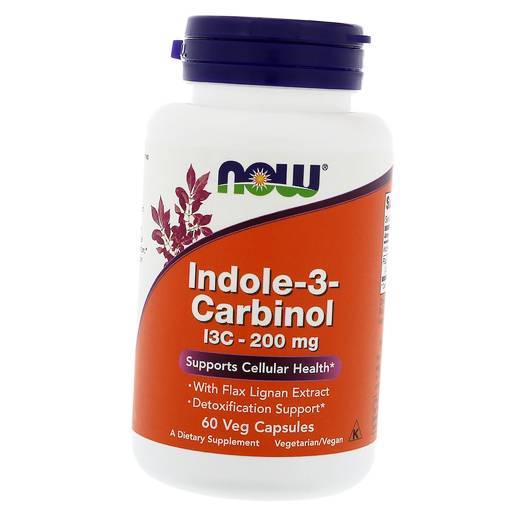 

Indole-3-Carbinol 200 Now Foods 60вегкапс (72128031)