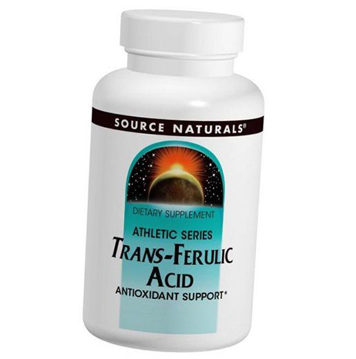 

Транс-ферулова кислота, Trans-Ferulic Acid, Source Naturals 30таб (70355008)