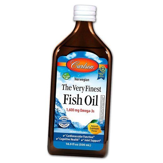 

The Very Finest Fish Oil Carlson Labs 500мл Лимон (67353021)