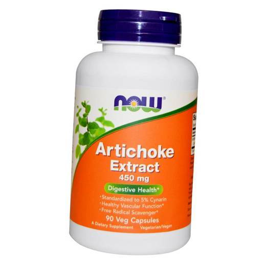 

Artichoke Extract 450 Now Foods 90вегкапс (71128059)