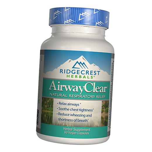 

AirwayClear Ridgecrest Herbals 60вегкапс (71390003)
