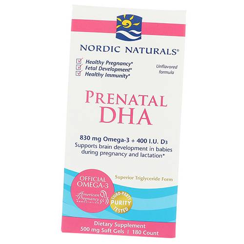 

Prenatal DHA Nordic Naturals 180гелкапс (67352018)