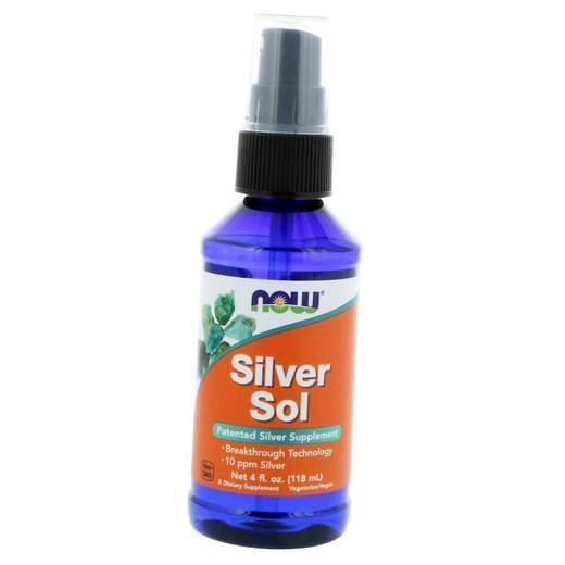 

Silver Sol Now Foods 118мл (72128056)