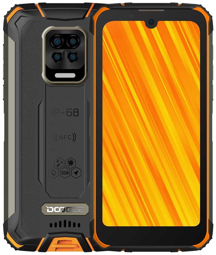 

Мобильный телефон Doogee S59 4/64Gb (АКБ 10050 мАч) Orange