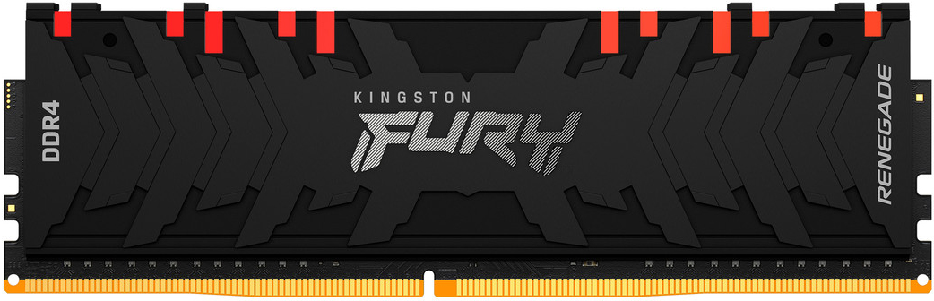 

Оперативная память Kingston Fury DDR4-3000 16384MB PC4-24000 Renegade RGB 2Rx8 Black (KF430C15RB1A/16)