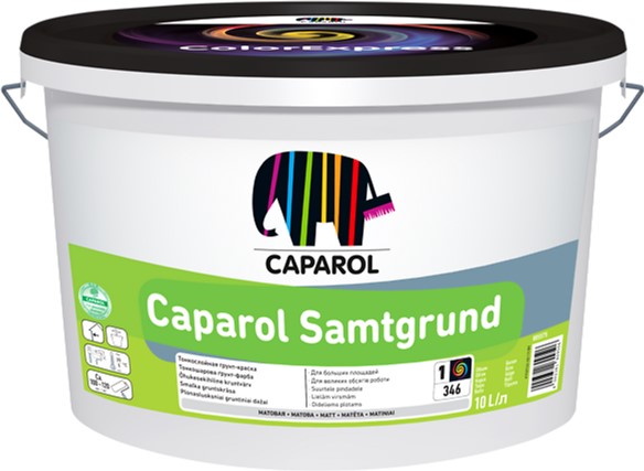 

Краска Caparol SamtGrund B1 10 л Белая (971626)