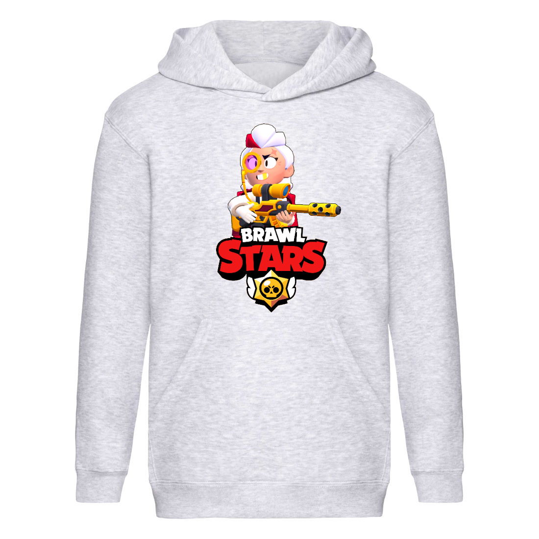 

Худи детская Brawl Stars Belle Gold (Бравл Старс Бэлль Золотая) серая (BRS gry) 128 см