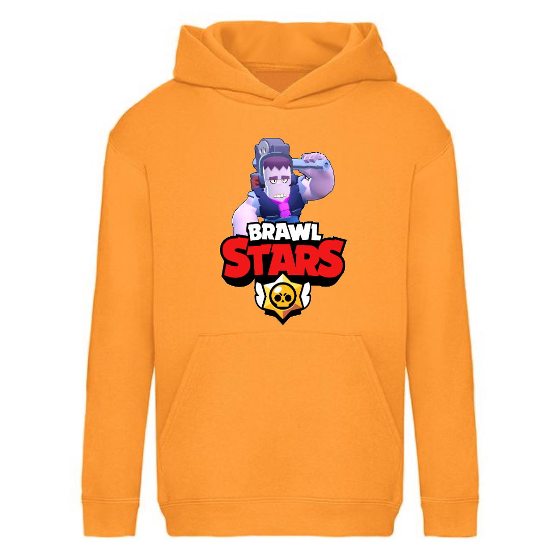 

Худи детская Brawl Stars Frank (Бравл Старс Фрэнк) оранжевая (BRS orn) 116 см