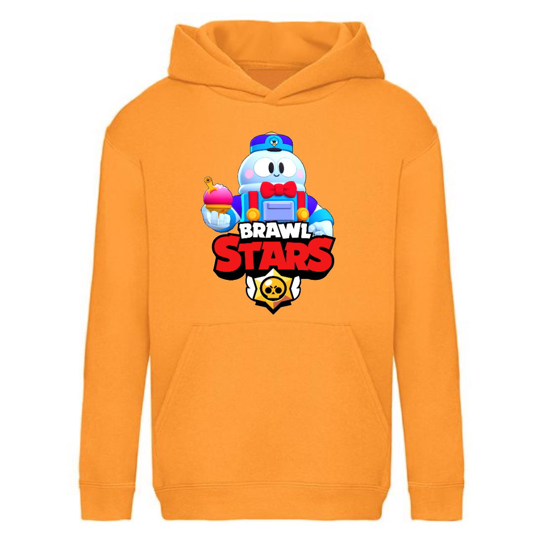 

Худи детская Brawl Stars Lou (Бравл Старс Лу) оранжевая (BRS orn) 164 см