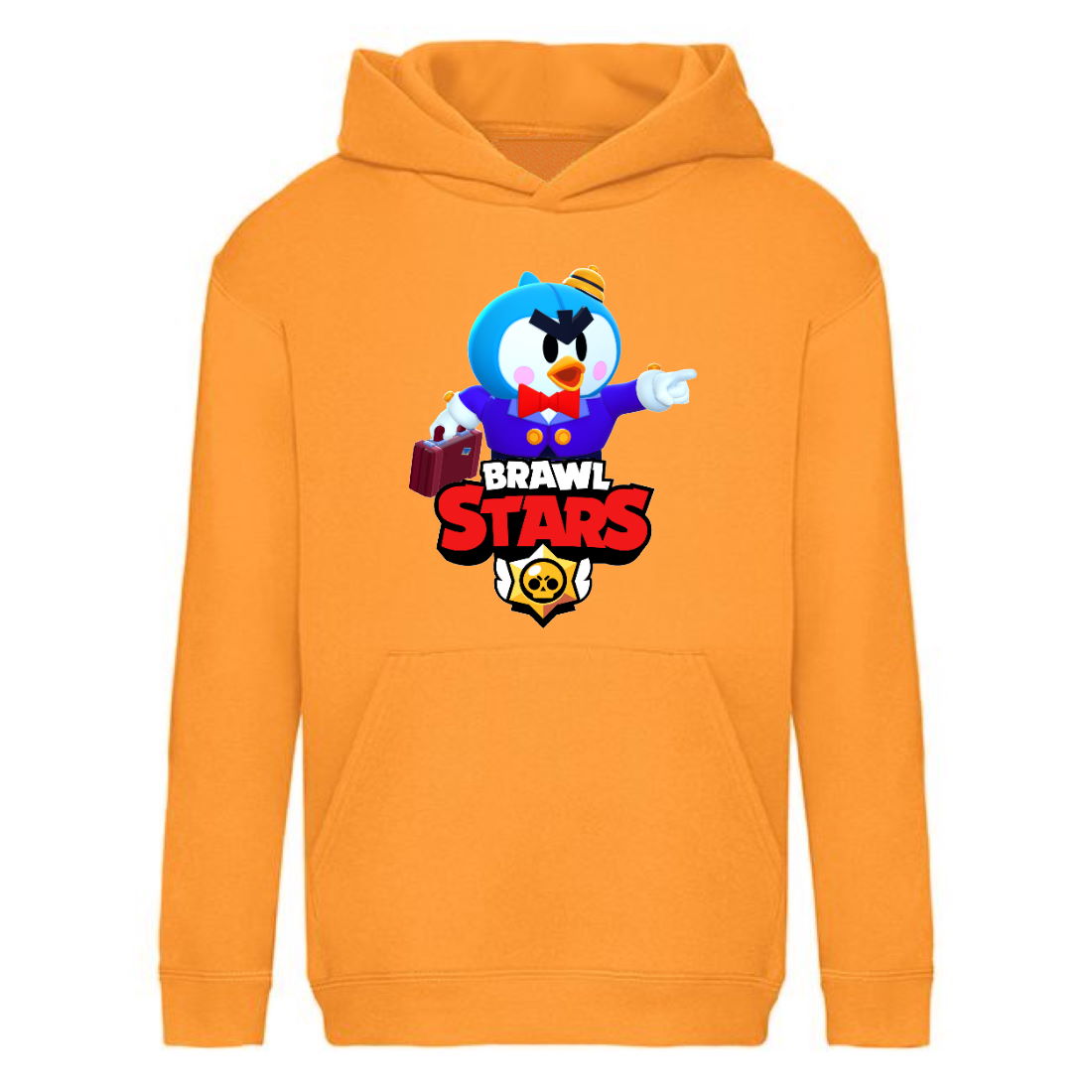 

Худи детская Brawl Stars Mr.P. (Бравл Старс Мистер П) оранжевая (BRS orn) 116 см