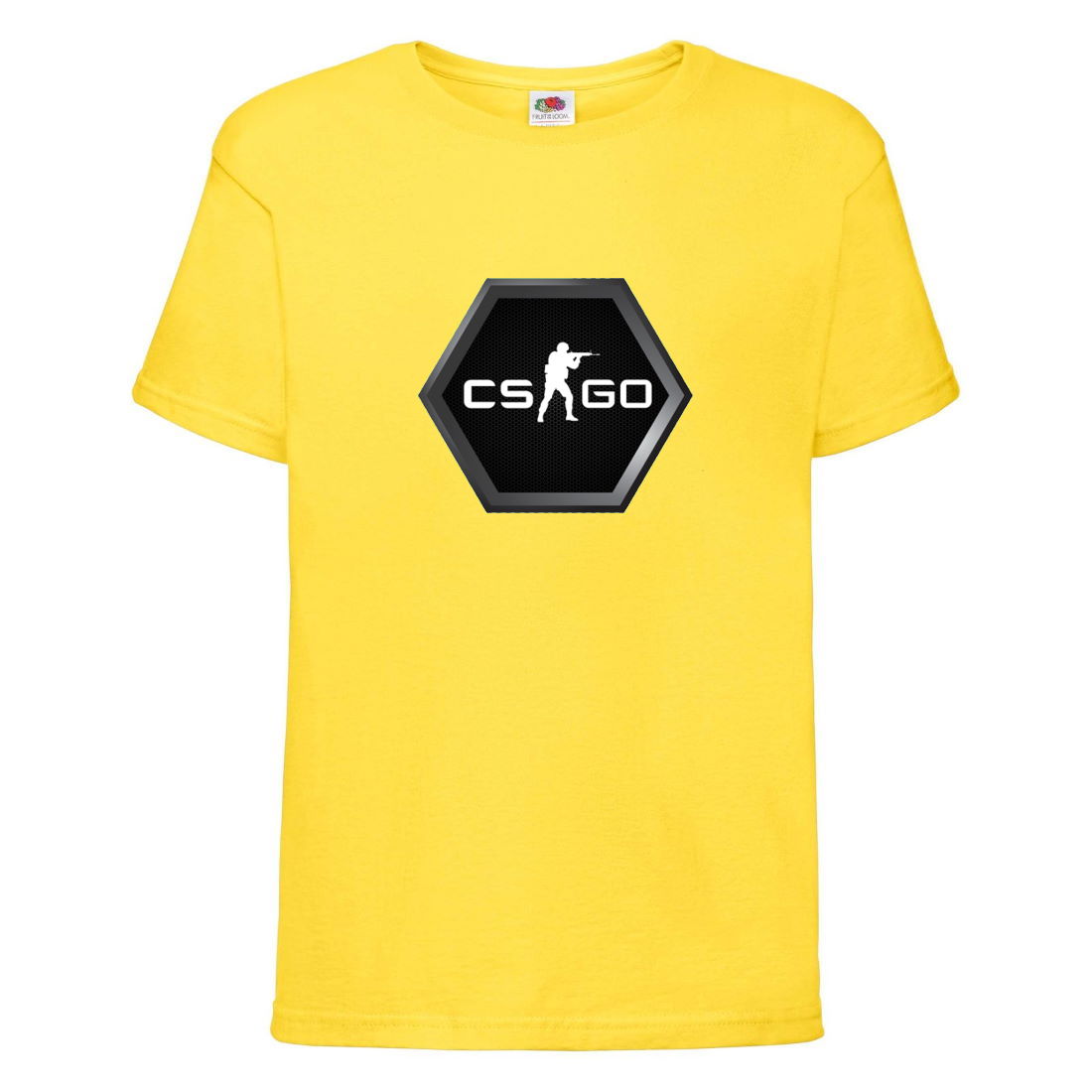 

Футболка детская Контр Страйк 008 (CS GO) желтая (CSG yel 008) 116 см