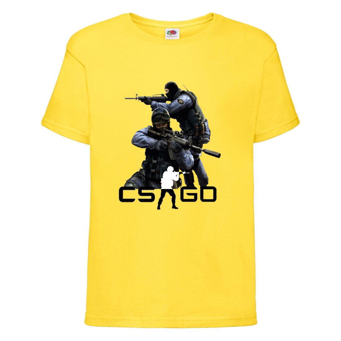 

Футболка детская Контр Страйк 0018 (CS GO) желтая (CSG yel 0018) 116 см