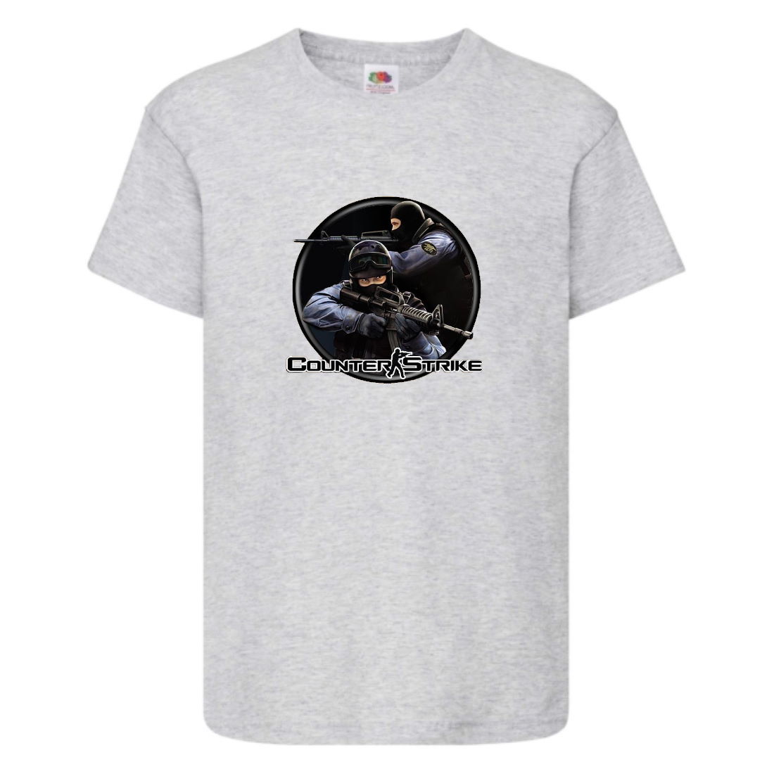 

Футболка детская Контр Страйк 0012 (CS GO) серая (CSG gry 0012) 140 см
