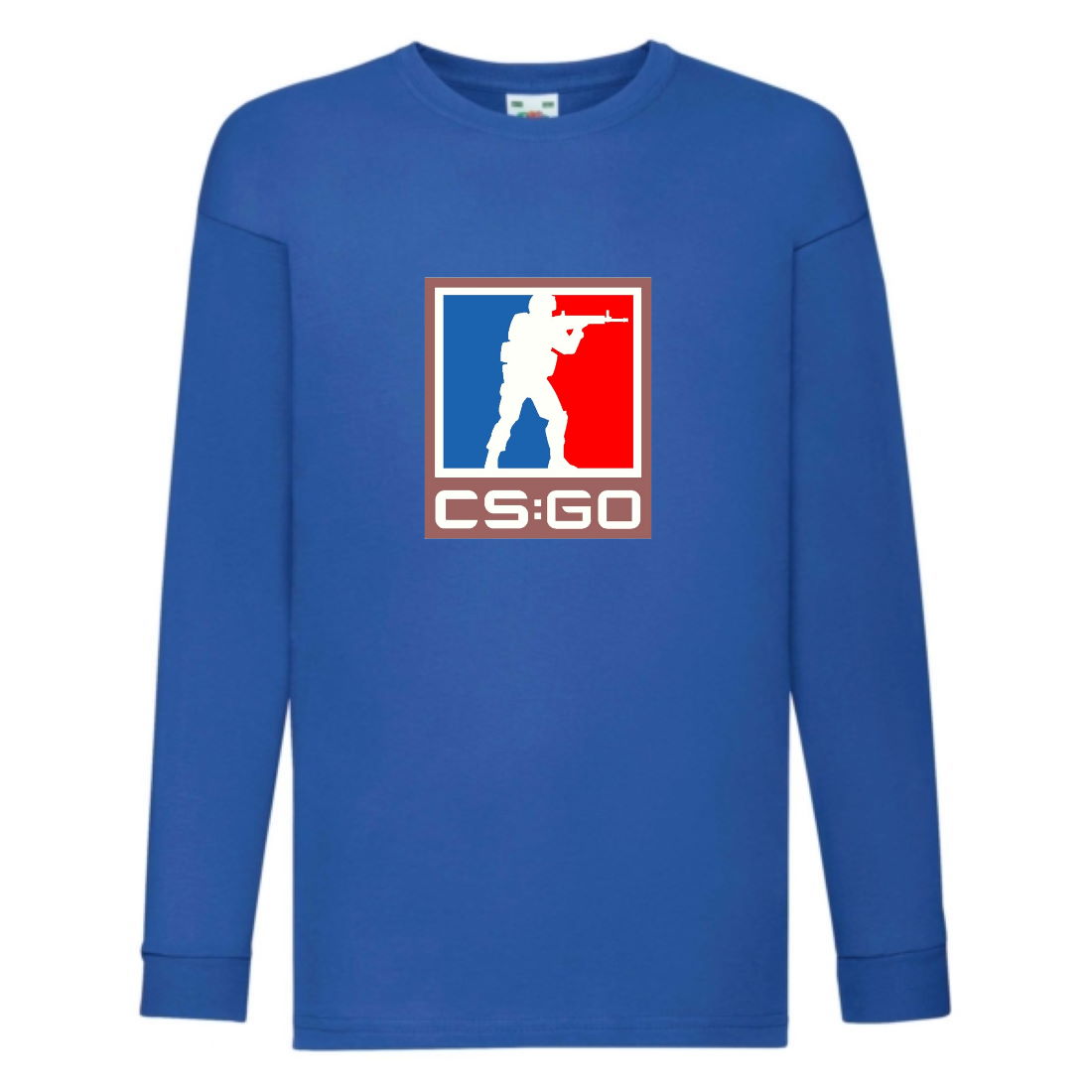 

Лонгслив реглан Контр Страйк 005 (CS GO) синий (CSG blu 005) 140 см