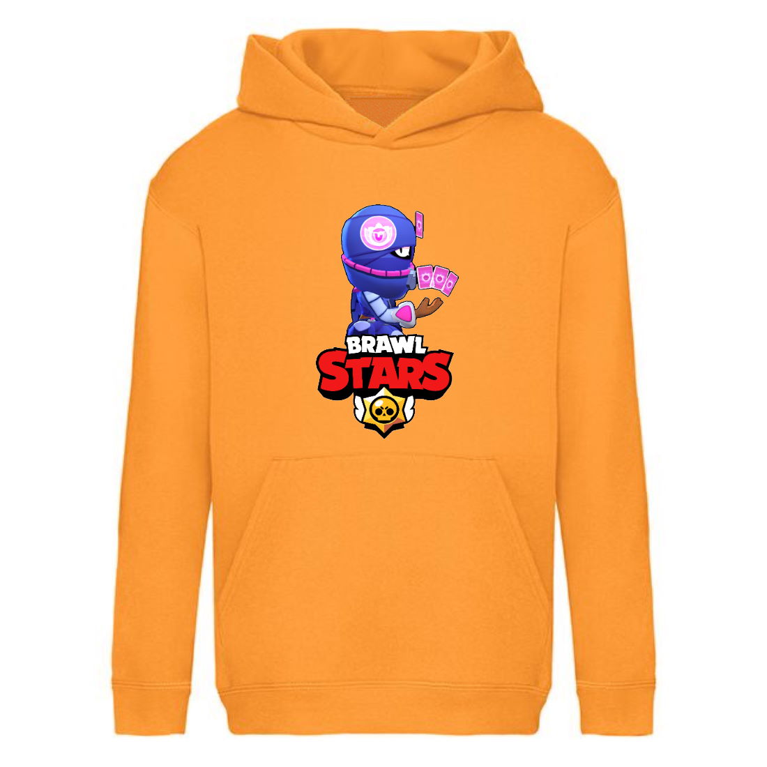 

Худи детская Brawl Stars Tara Ninja (Бравл Старс Тара Ниндзя) оранжевая (BRS orn) 164 см