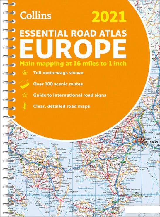 

2021 Collins Essential Road Atlas Europe (1123486)