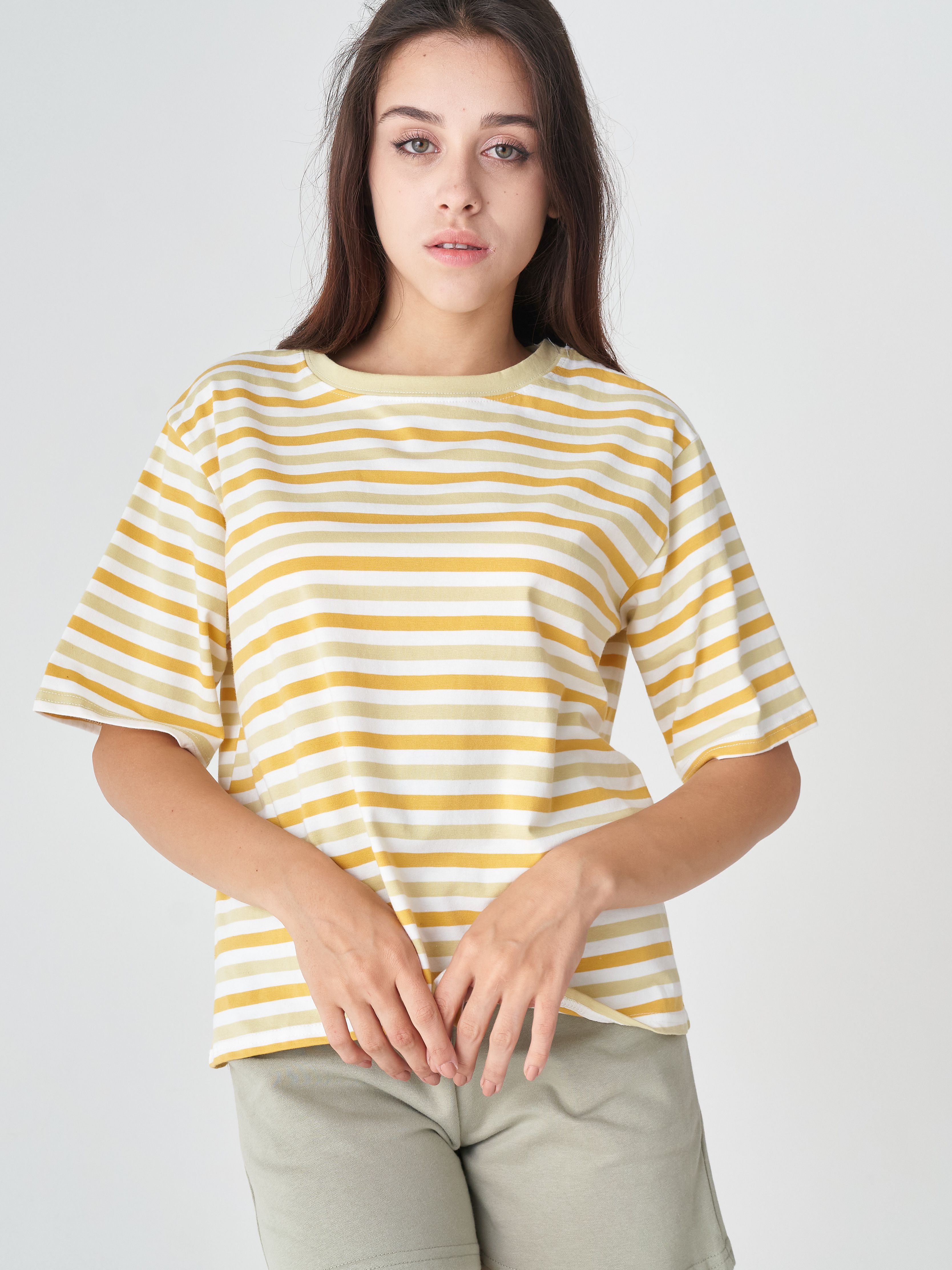 

Футболка Remix 3601  Бежевая, Футболка Remix 3601 One Size Бежевая