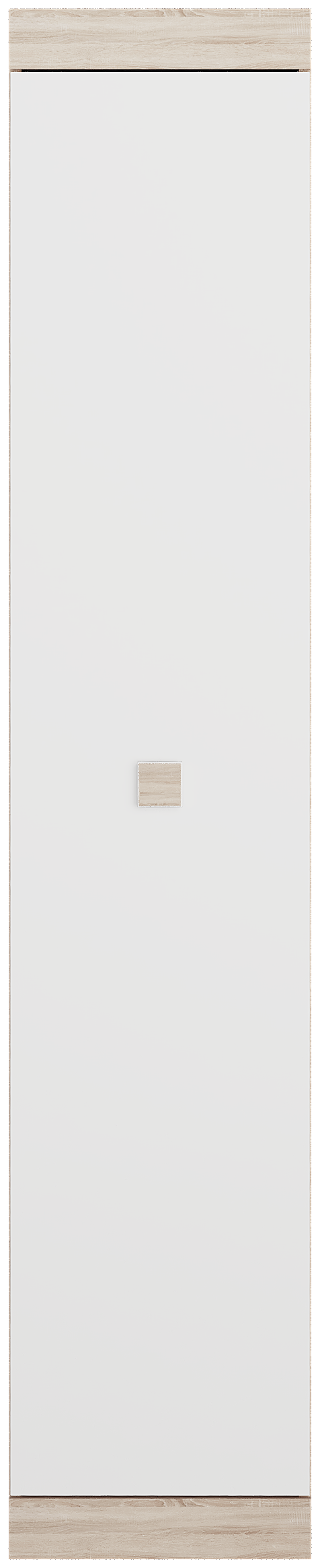 

Пенал закрытый Соната Omni Home Комби Сонома Белый