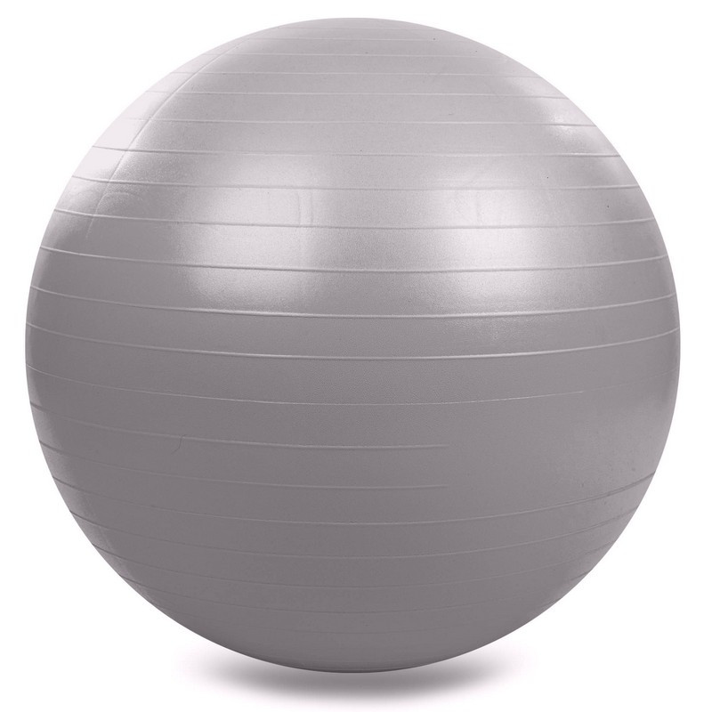 

Мяч для фитнеса фитбол гладкий сатин 75 см Zelart My Fit 1984-75 Silver