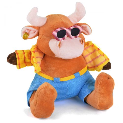 

Мягкая игрушка WL Toys «Бычок» поющая (C44067)