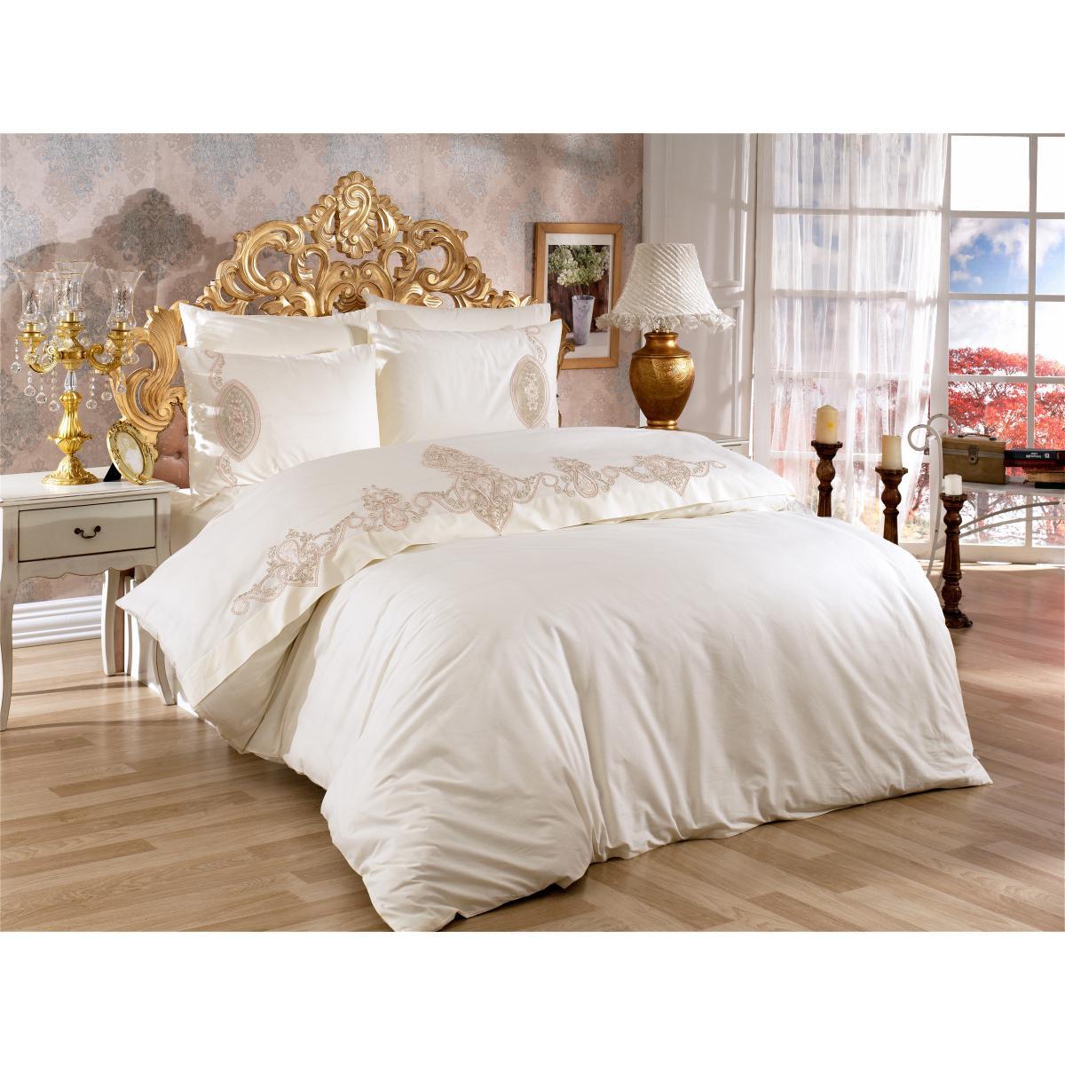 

Комплект постельного белья Arya Venice евро 200 х 220 см сатин (AR-TR1006889)