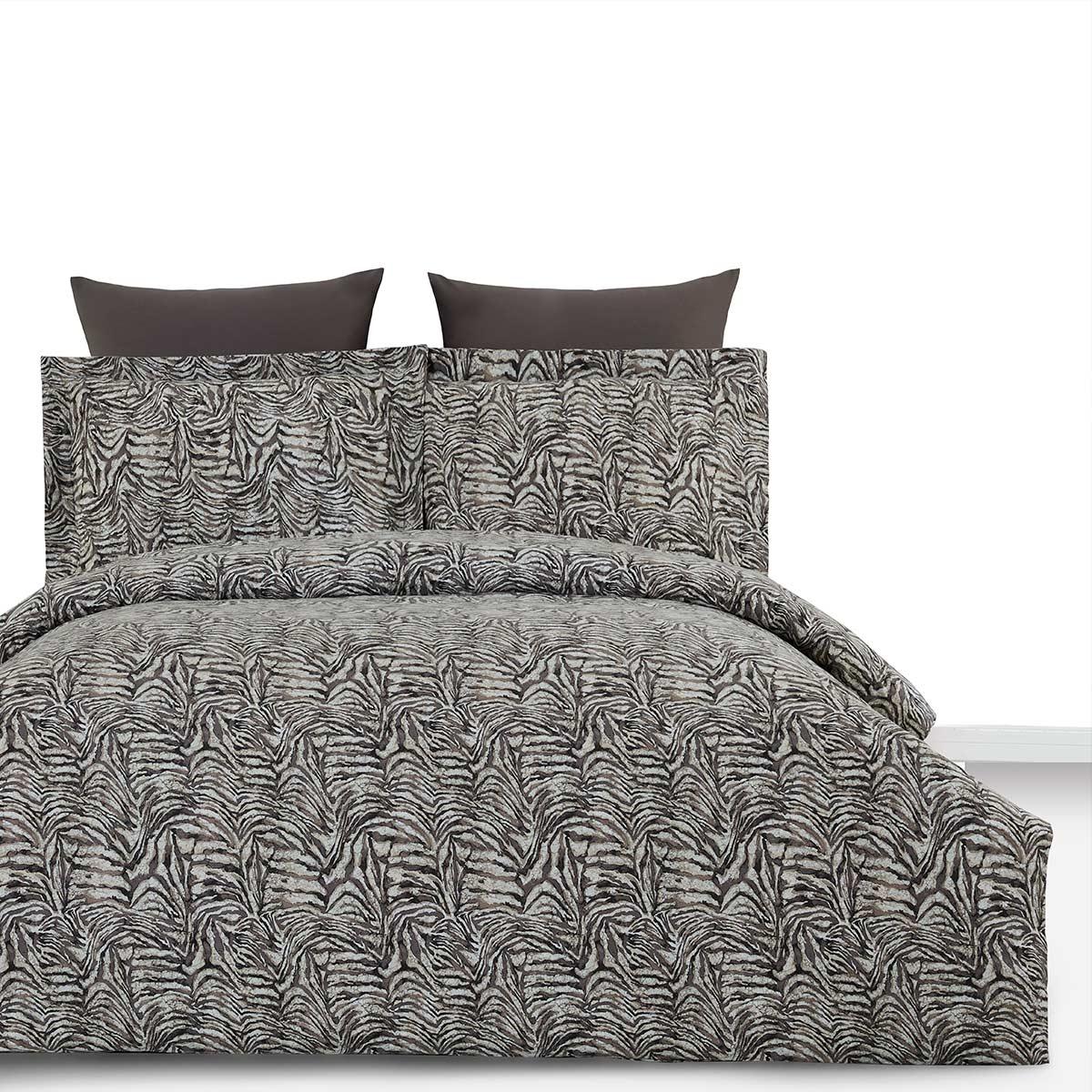 

Комплект постельного белья Arya Exotic Alamode евро 200 х 220 см сатин (AR-TR1005577)