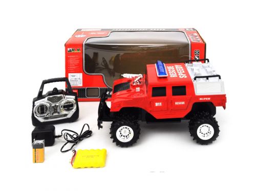 

Игрушечная машинка на р/у (радиоуправлении) WL Toys «Hummer Пожарная» красная (3699-A7)