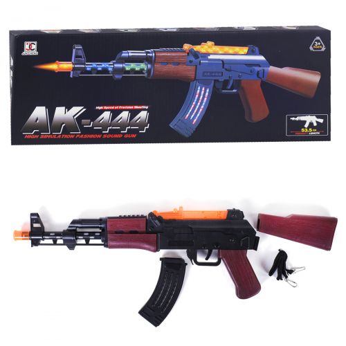 

Игрушечный автомат WL Toys «AK 444» 53.5 см с подсветкой и звуком (AK444)