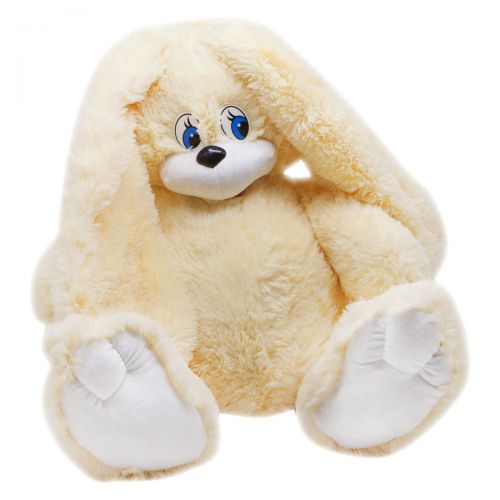 

Мягкая плюшевая игрушка WL Toys «Зайка Сеня» 57 см бежевая (113032)