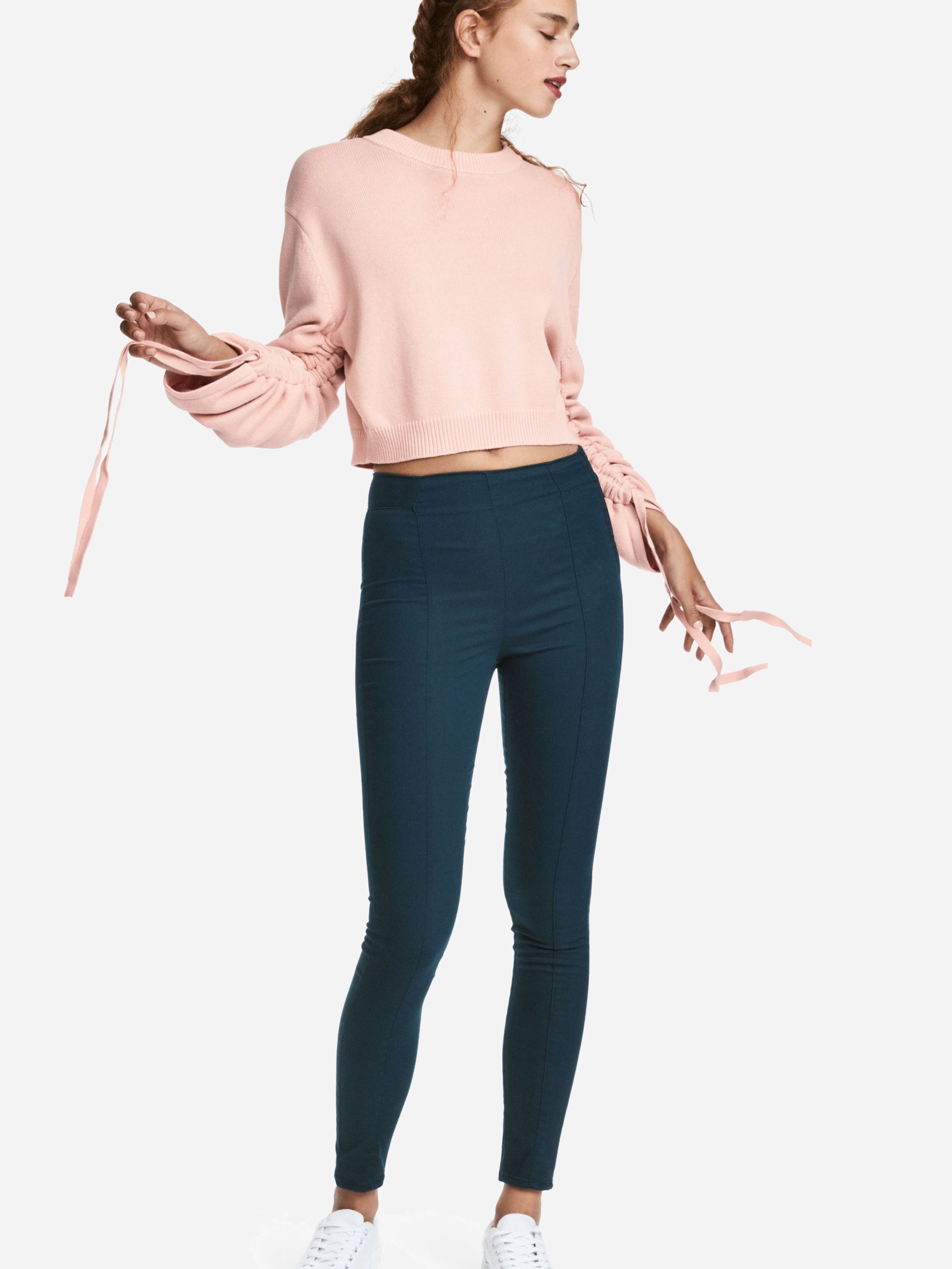 

Брюки H&M 5582666-AAQJ 38 Темно-синие