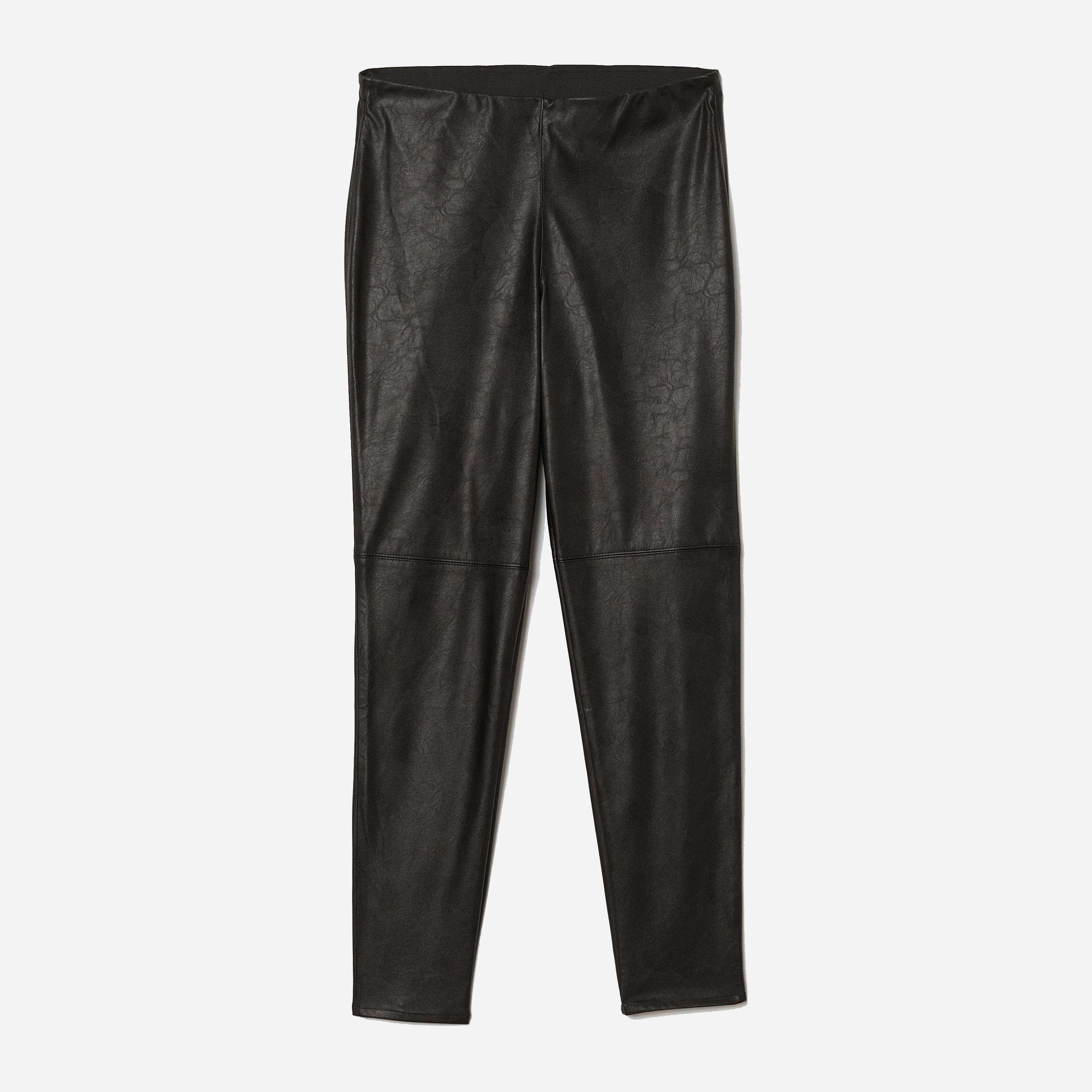 

Брюки из искусственной кожи H&M 6745288-AAAD 44 Черные