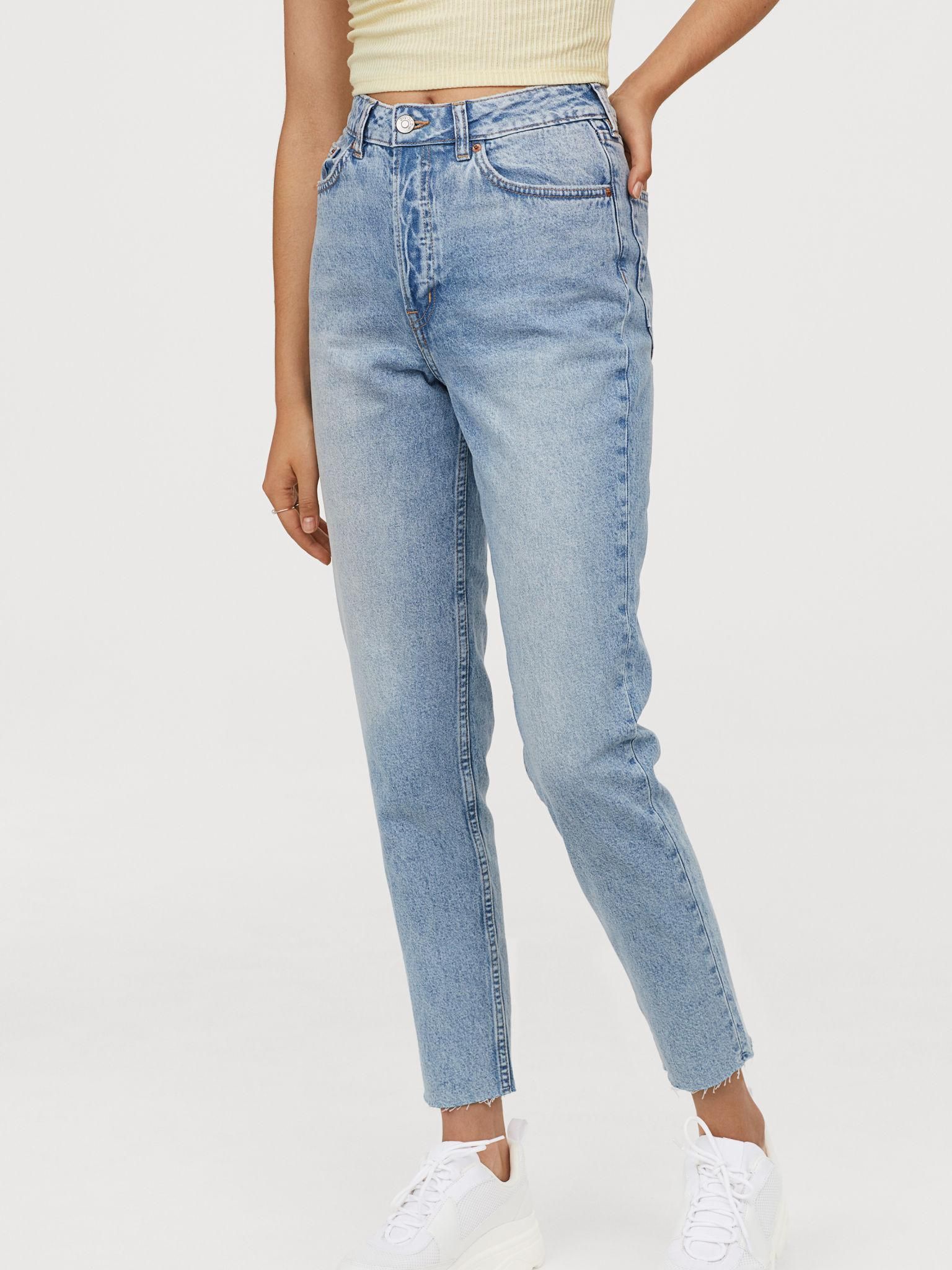 

Джинсы H&M 4485099-ACWX 36 Светло-синие